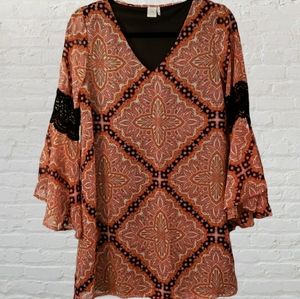 Paper Crane Boho Dress